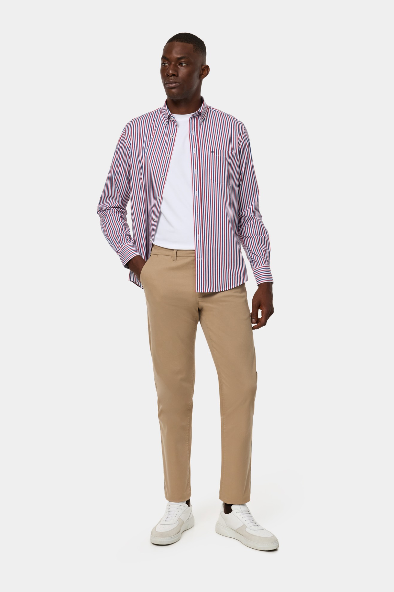 Camisa de rayas regular fit