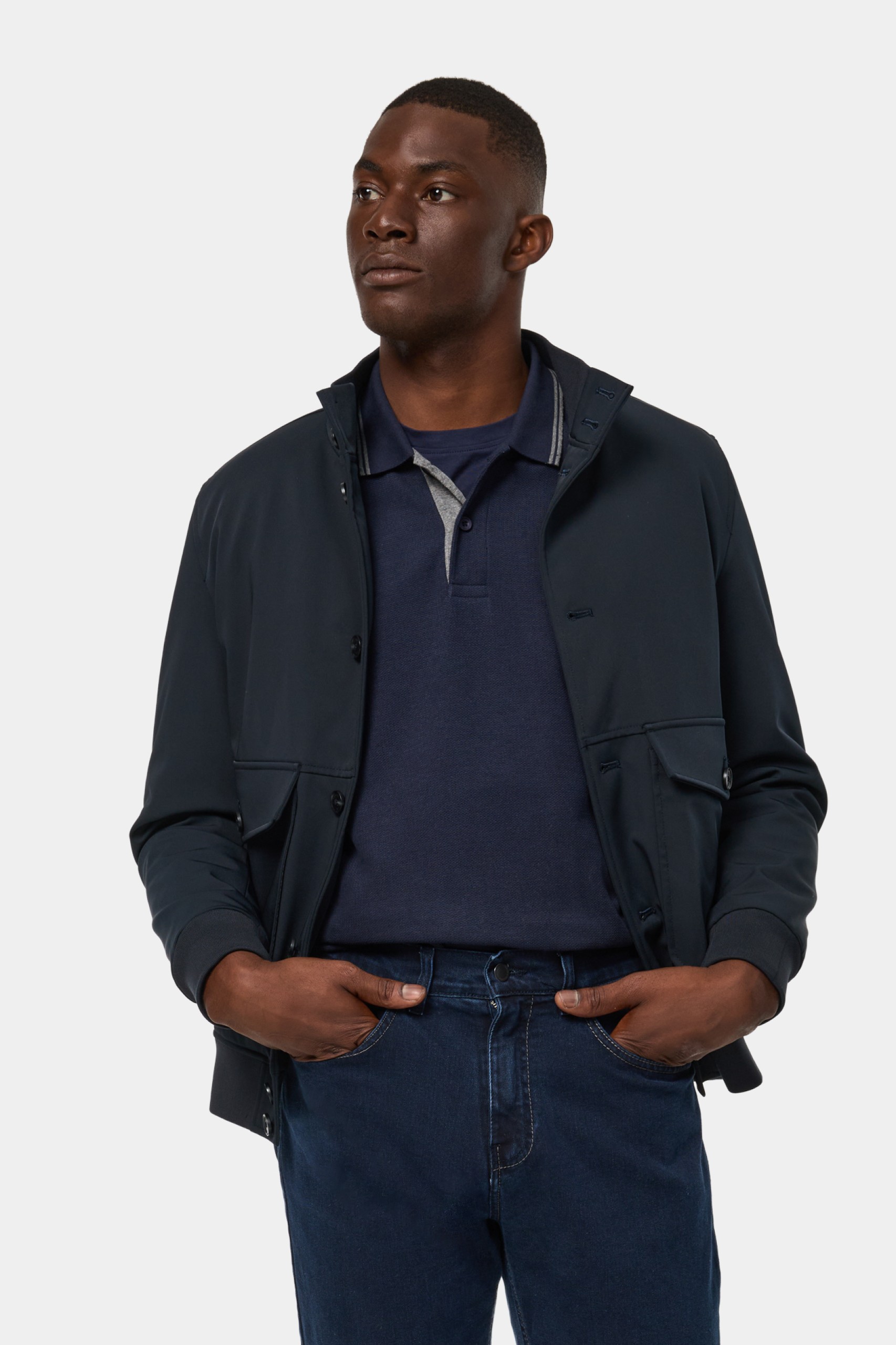 Chaqueta con bolsillos