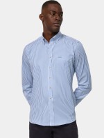 Camisa �s riscas regular fit