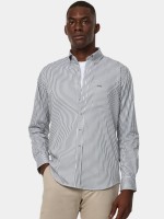 Camisa �s riscas regular fit