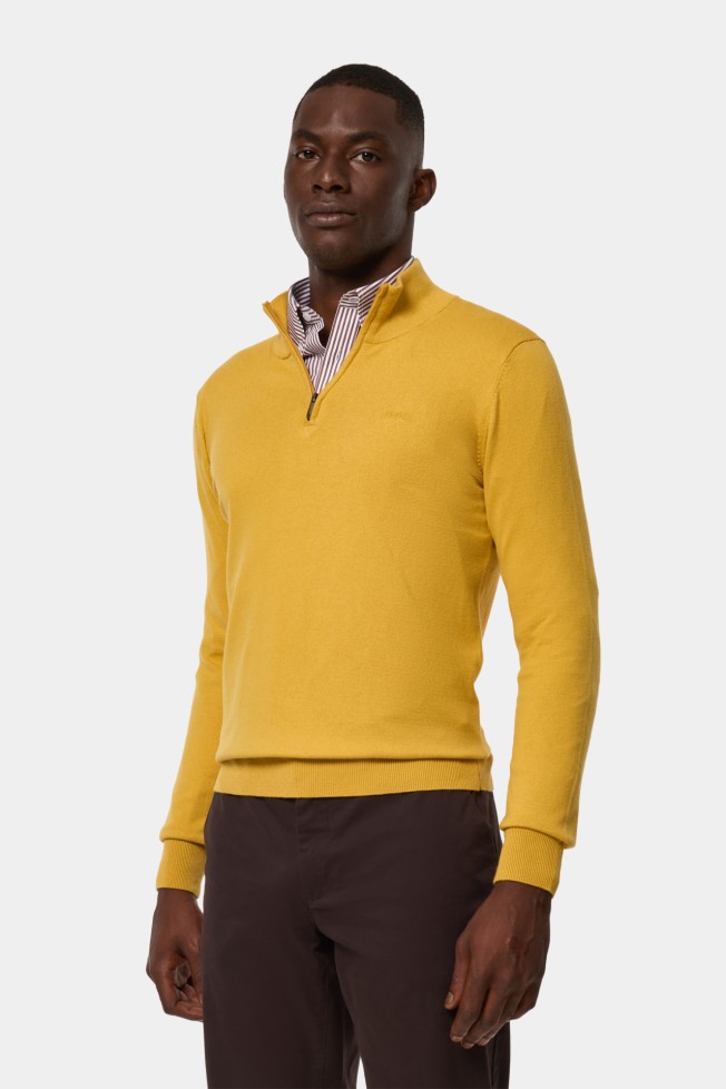 Camisola malha em algodão e caxemira Camisola malha em algodão e caxemira