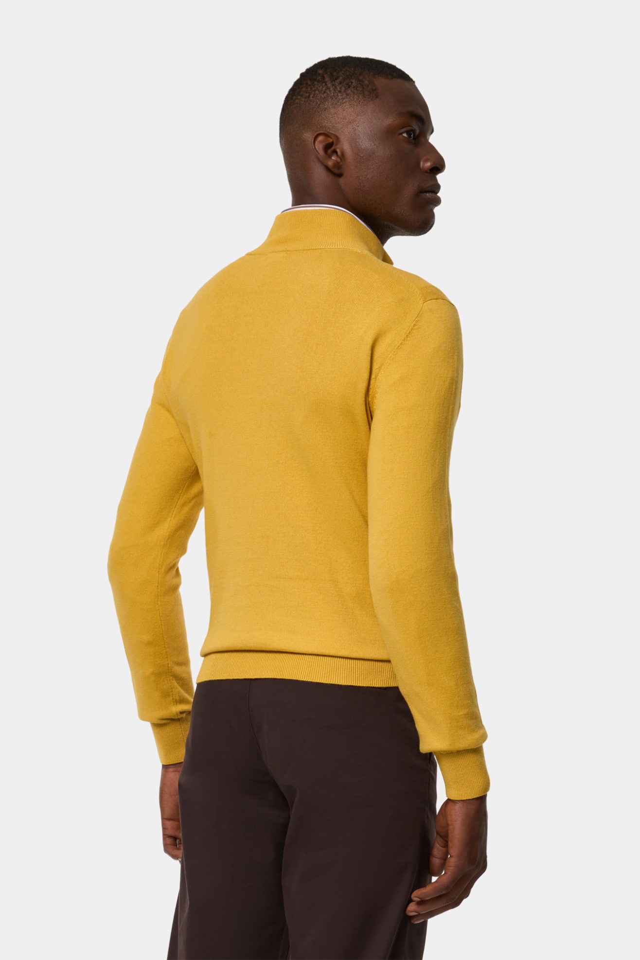 Camisola malha em algodão e caxemira