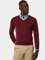 Camisola malha em algod�o e caxemira