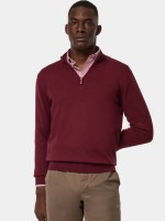 Camisola malha em algod�o e caxemira