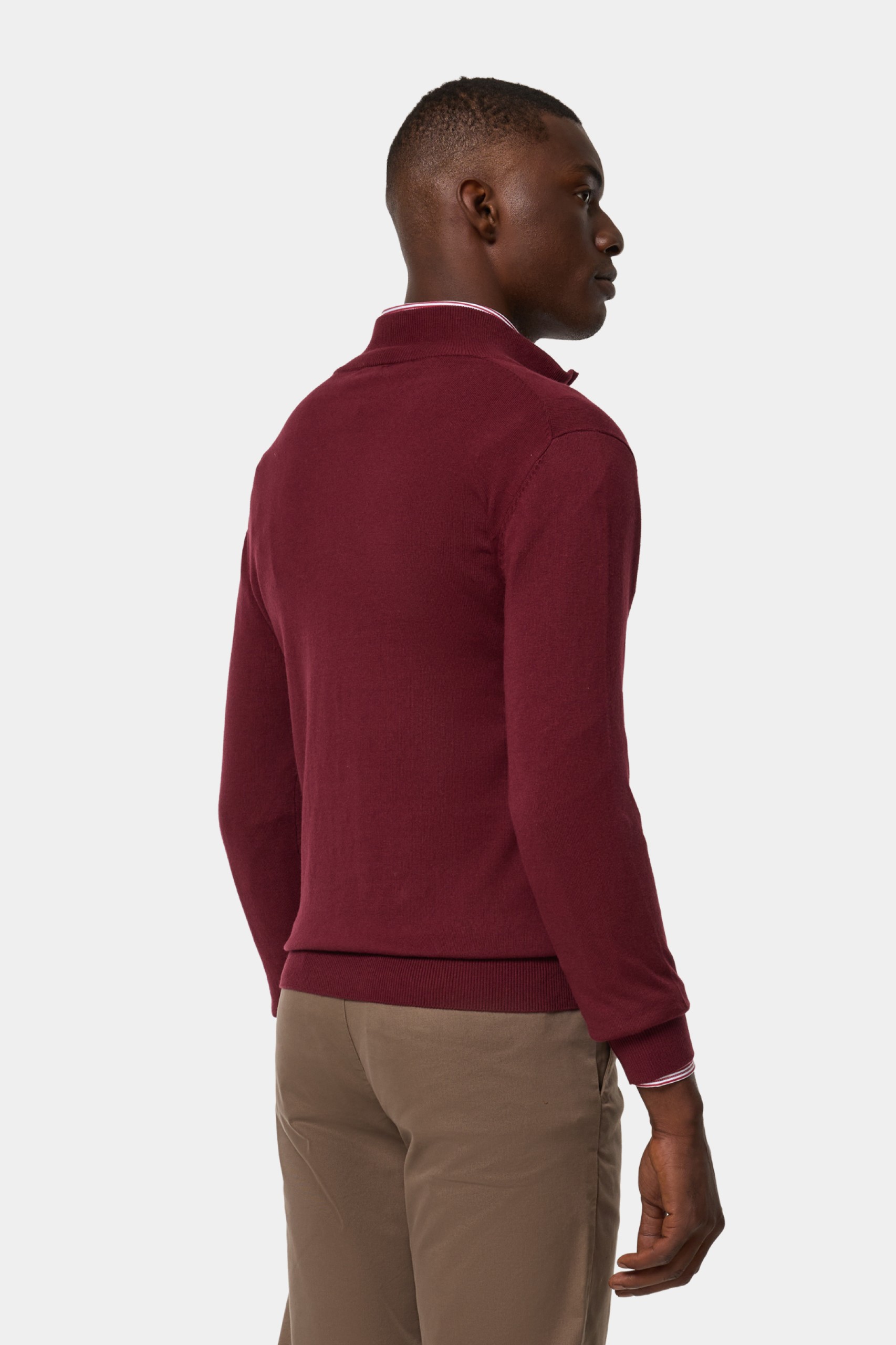 Camisola malha em algodão e caxemira