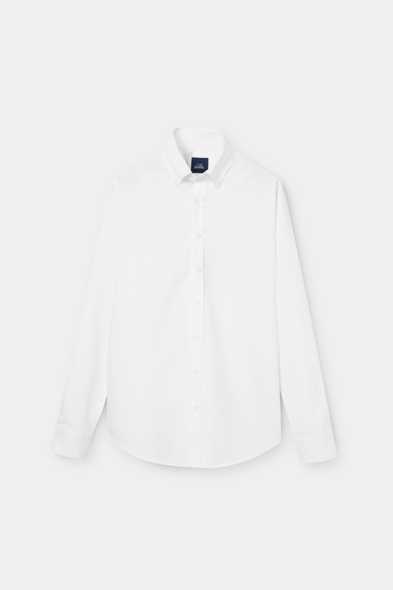 Camisa slim fit em algodo