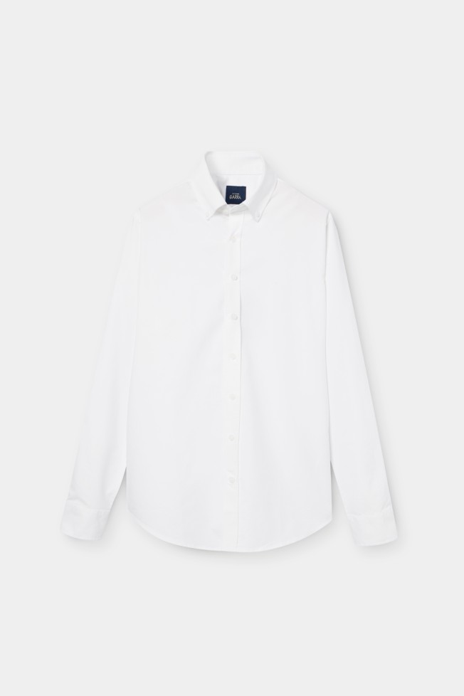 Camisa slim fit de algodn