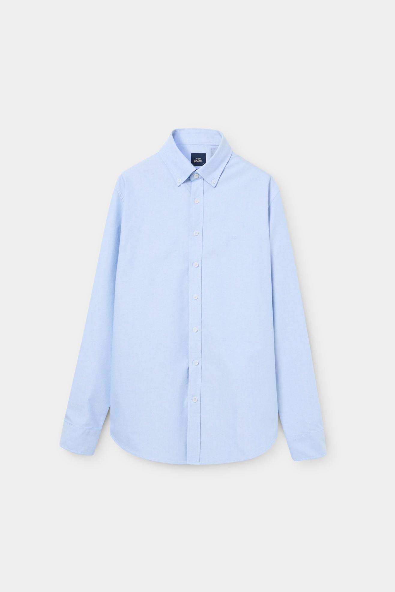 Camisa slim fit em algodo