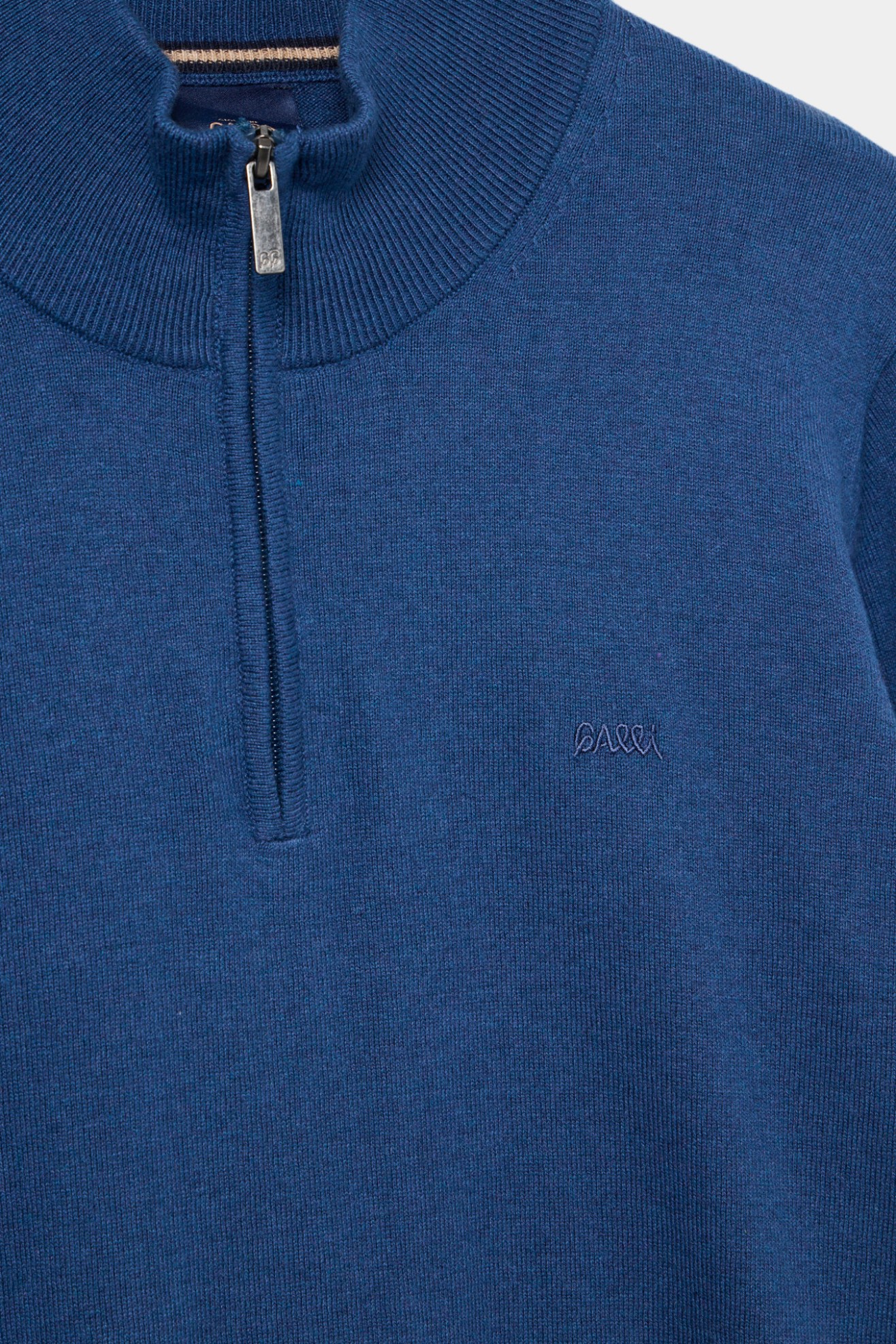 Jersey de punto de algodón y cachemira