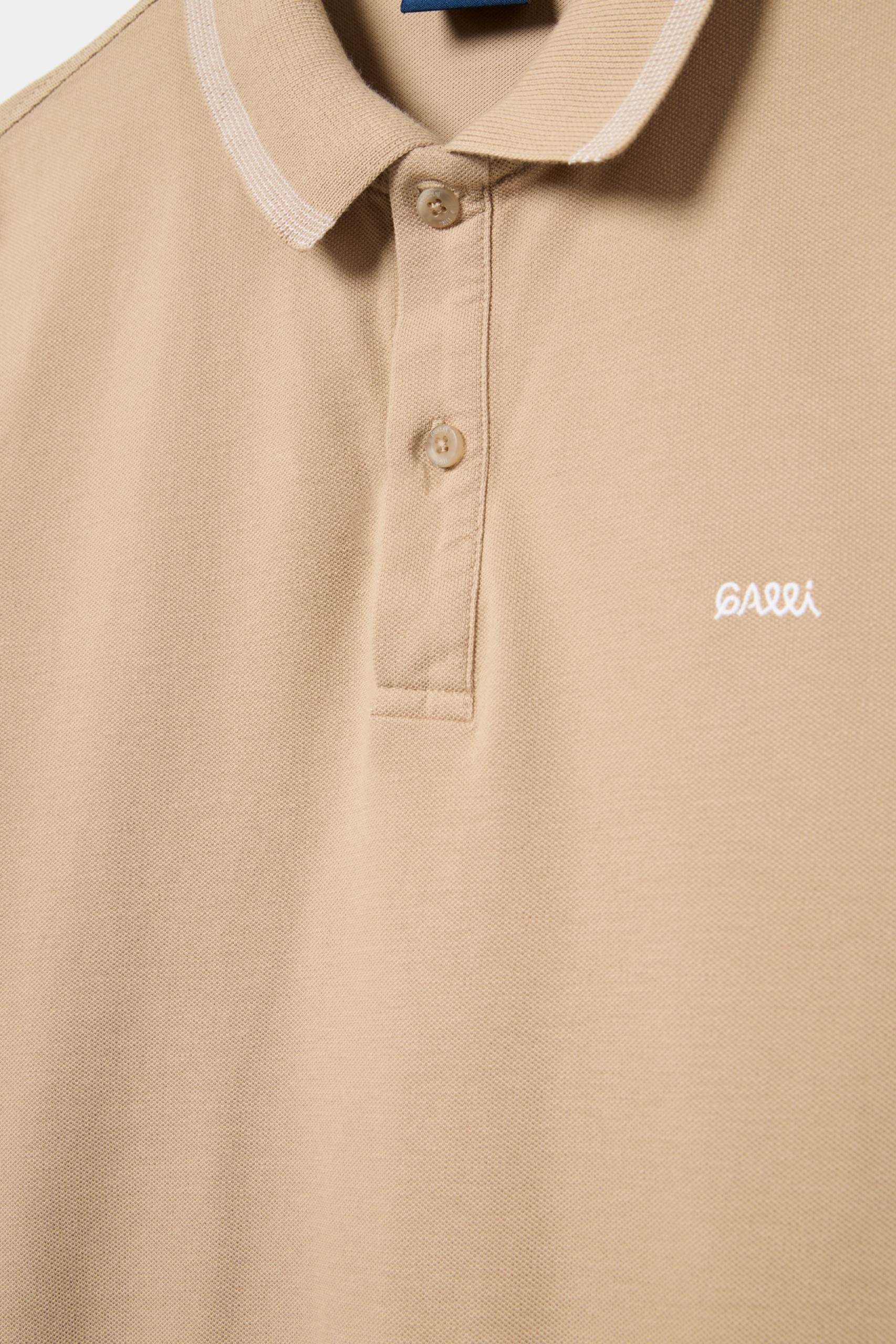 Polo de piqué de algodón