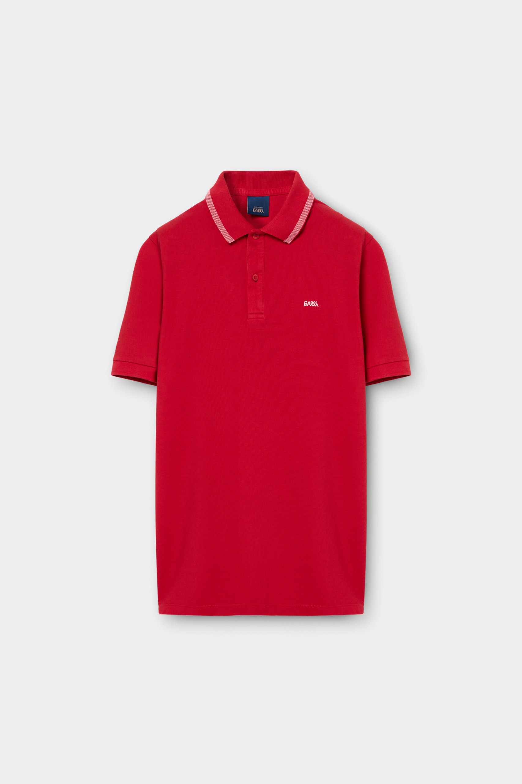 Polo piqué em algodão