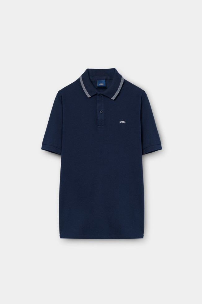 Polo piqué em algodão Polo piqué em algodão