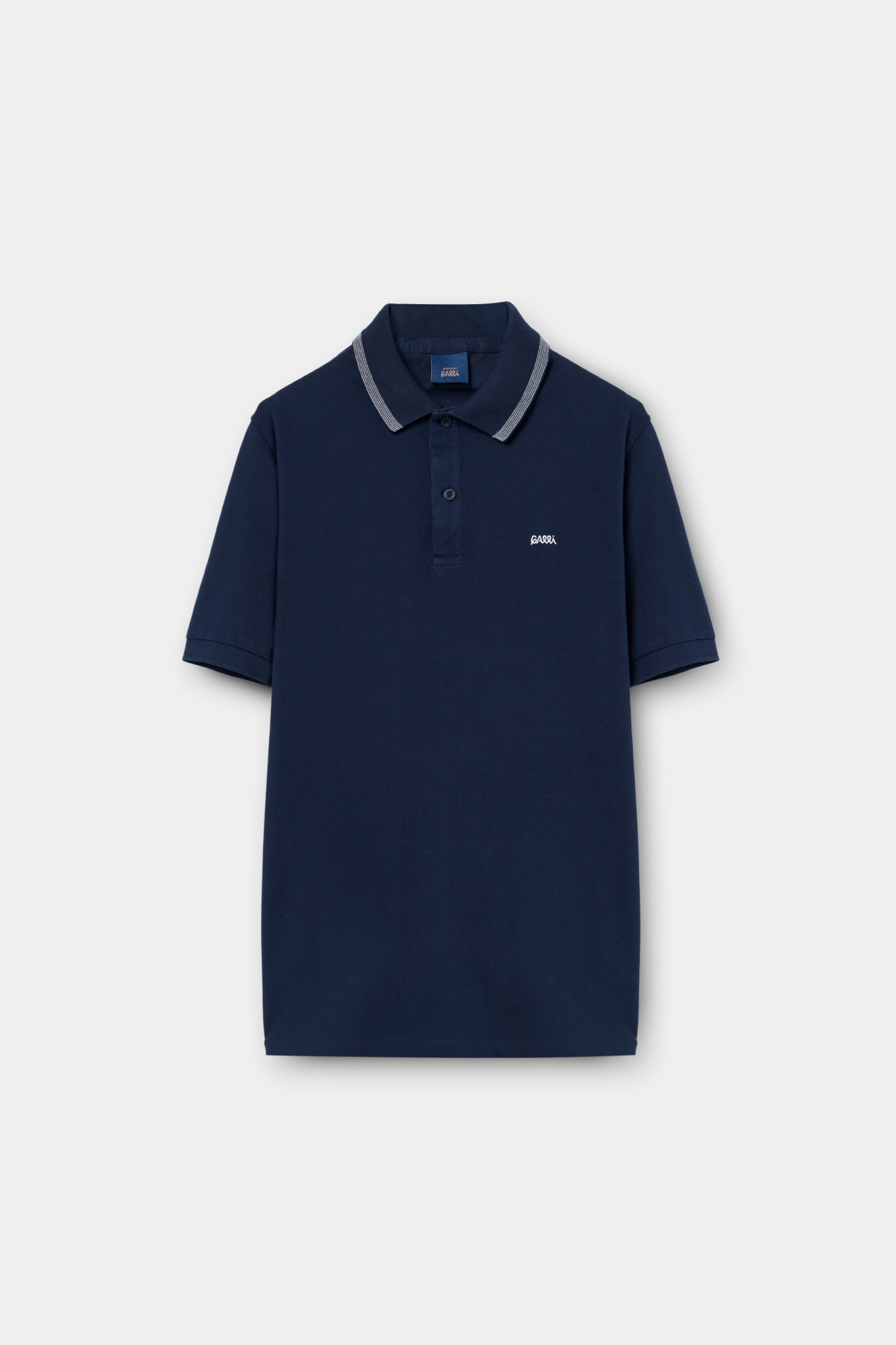 Polo piqué em algodão