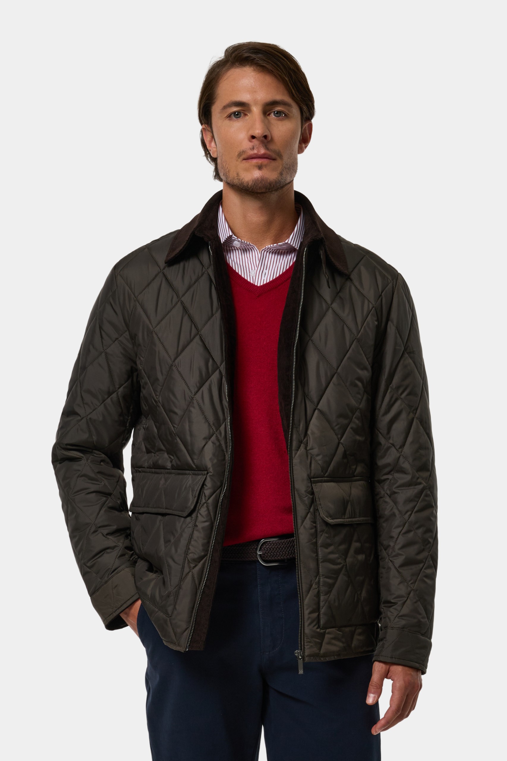 Chaqueta acolchada repelente al agua