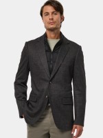 Blazer xadrez slim fit