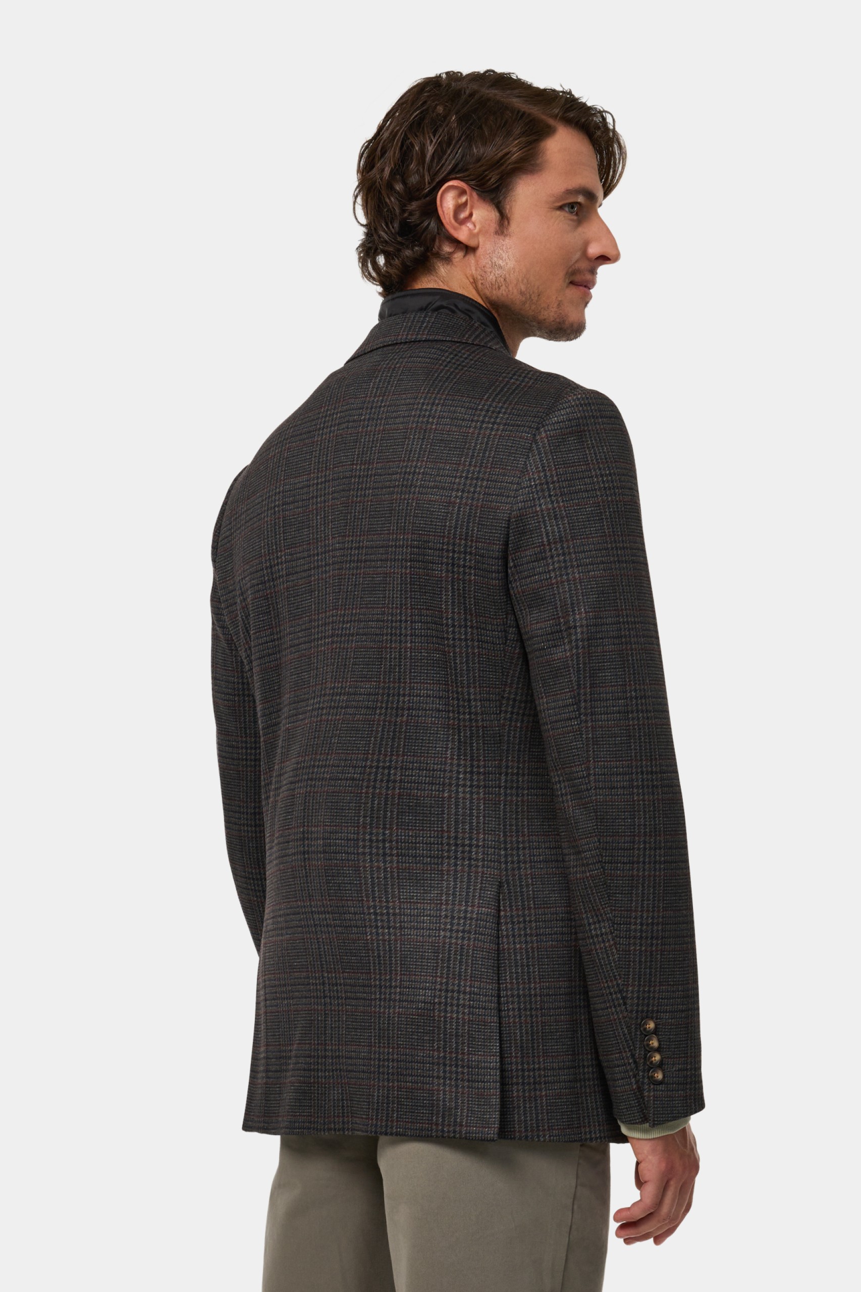 Blazer a cuadros slim fit