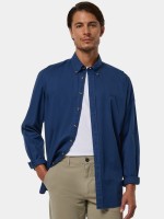 Camisa regular fit em algodo