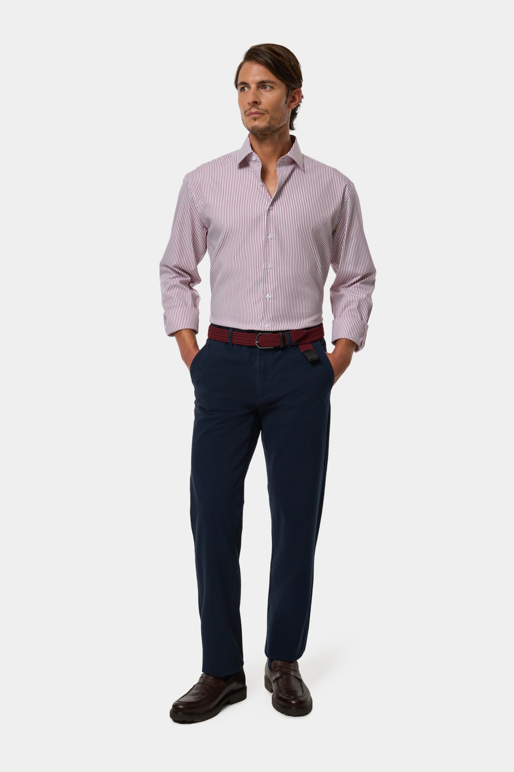 Camisa clásica de corte regular