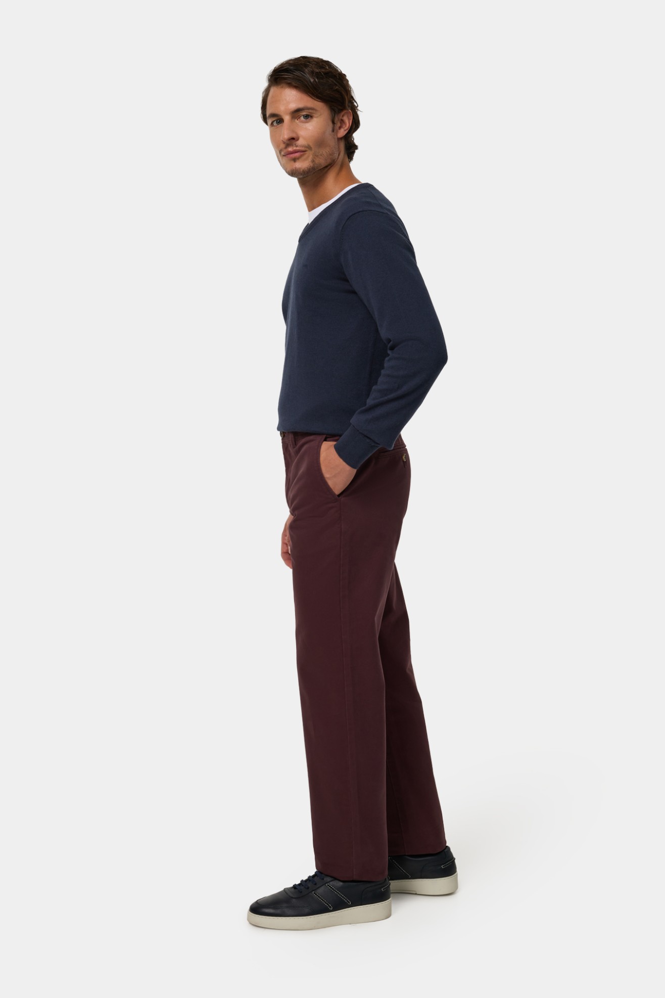 Pantalón chino regular fit
