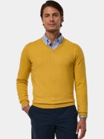 Camisola malha em algod�o e caxemira