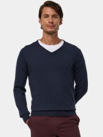 Camisola malha em algod�o e caxemira