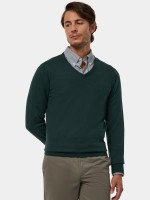 Camisola malha em algod�o e caxemira