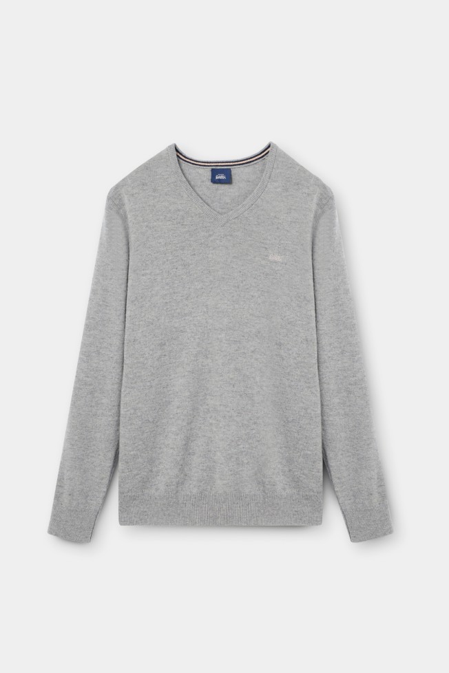 Camisola de malha em l