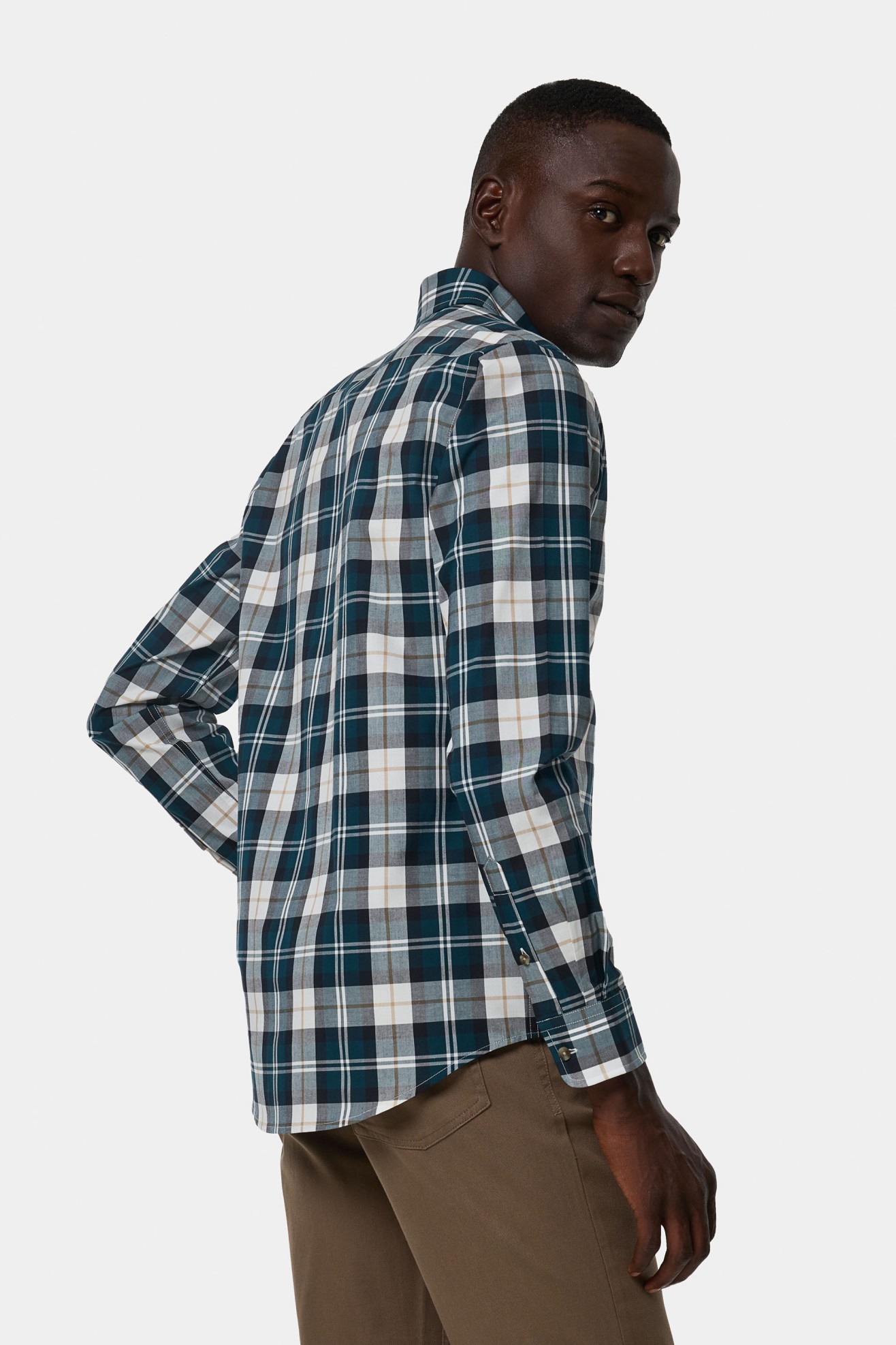 Camisa de manga comprida slim fit