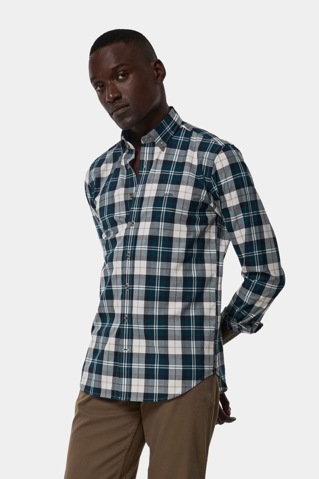 Camisa de manga comprida slim fit Camisa de manga comprida slim fit