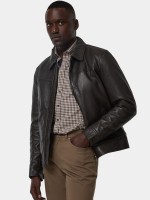 Bluso bomber em pele ovina