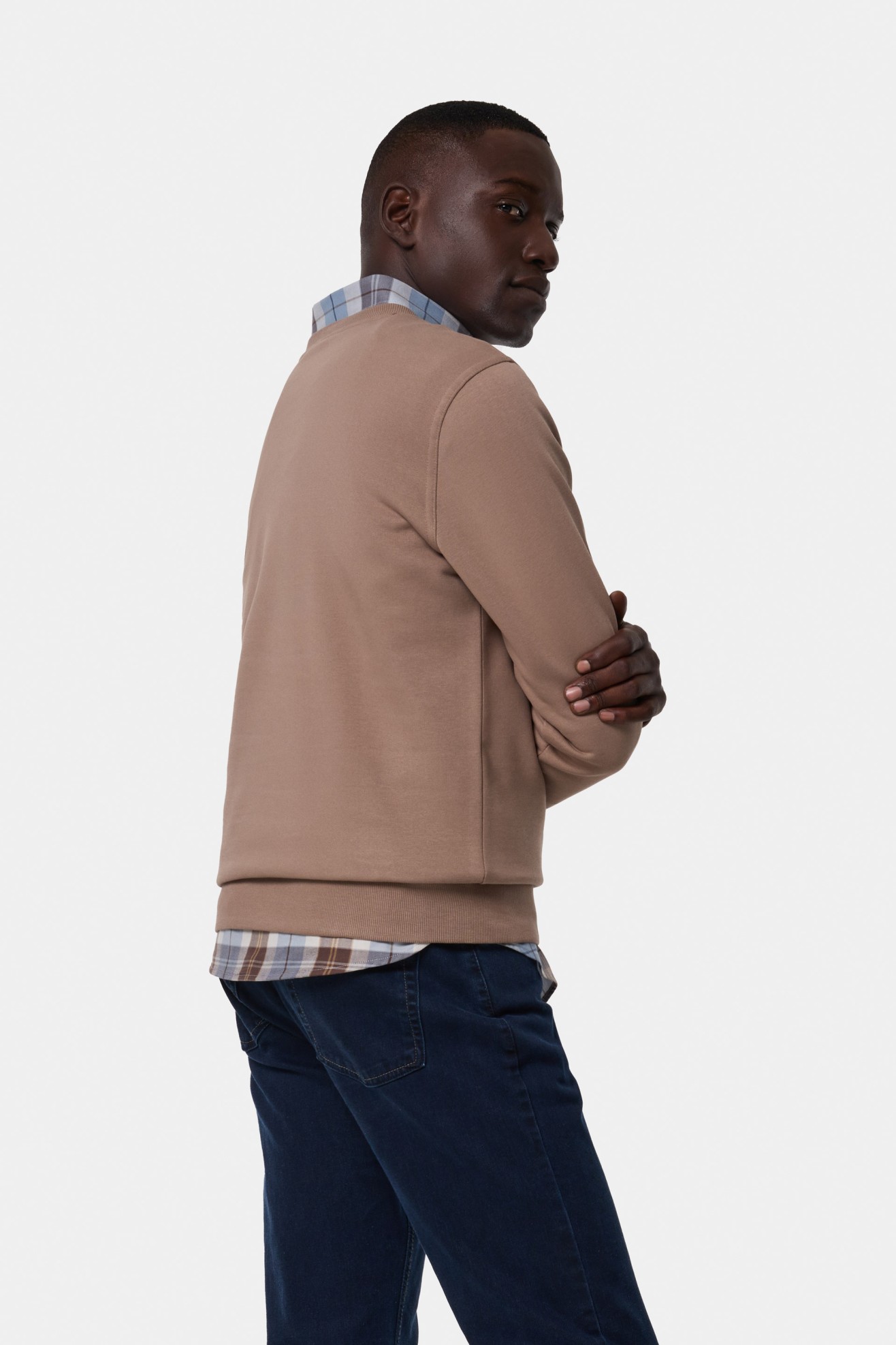 Sweatshirt em algodo