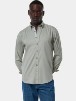 Camisa slim fit de algodn