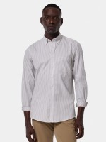Camisa s riscas regular fit