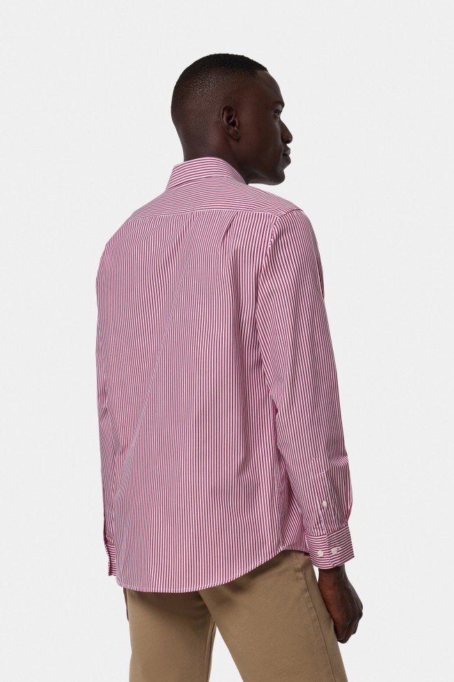 Camisa às riscas regular fit Camisa às riscas regular fit