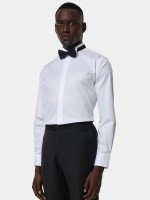 Camisa smoking slim fit