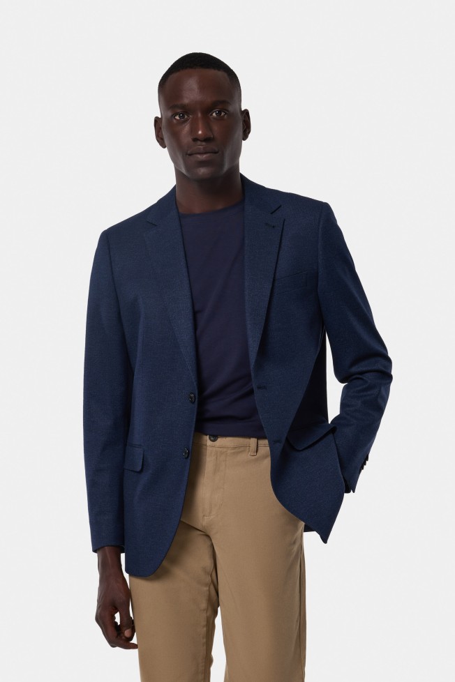 Blazer clásico de corte regular Blazer clásico de corte regular