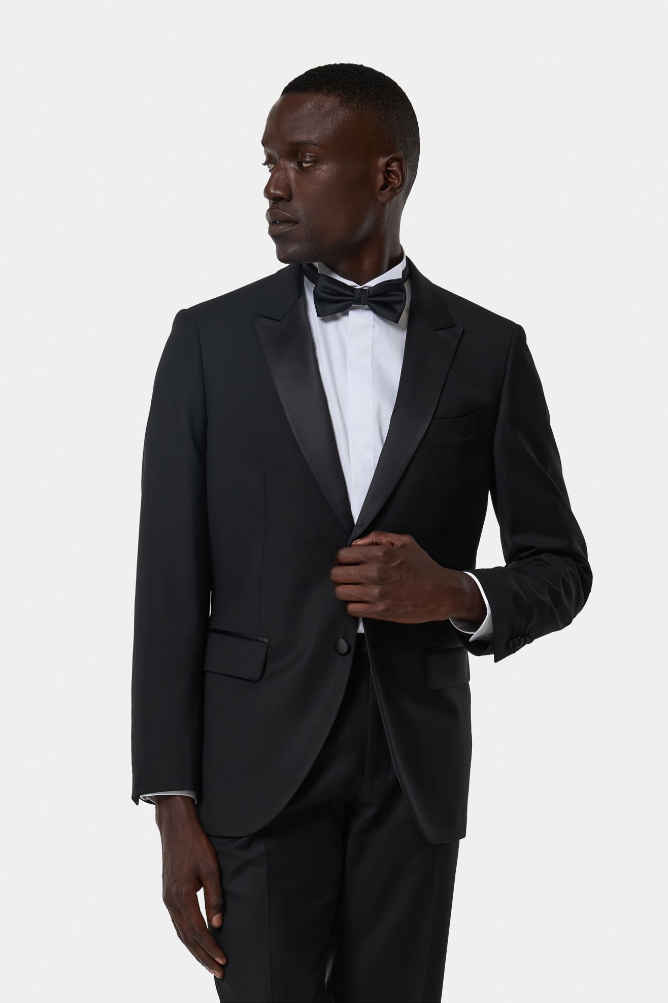 Camisa smoking slim fit