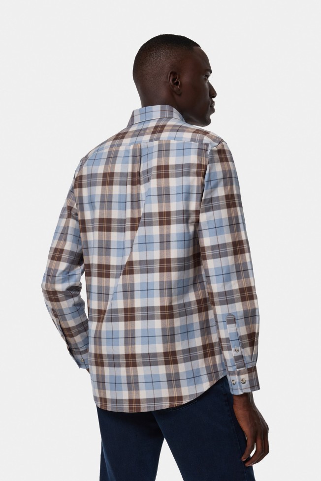 Camisa xadrez regular fit Camisa xadrez regular fit