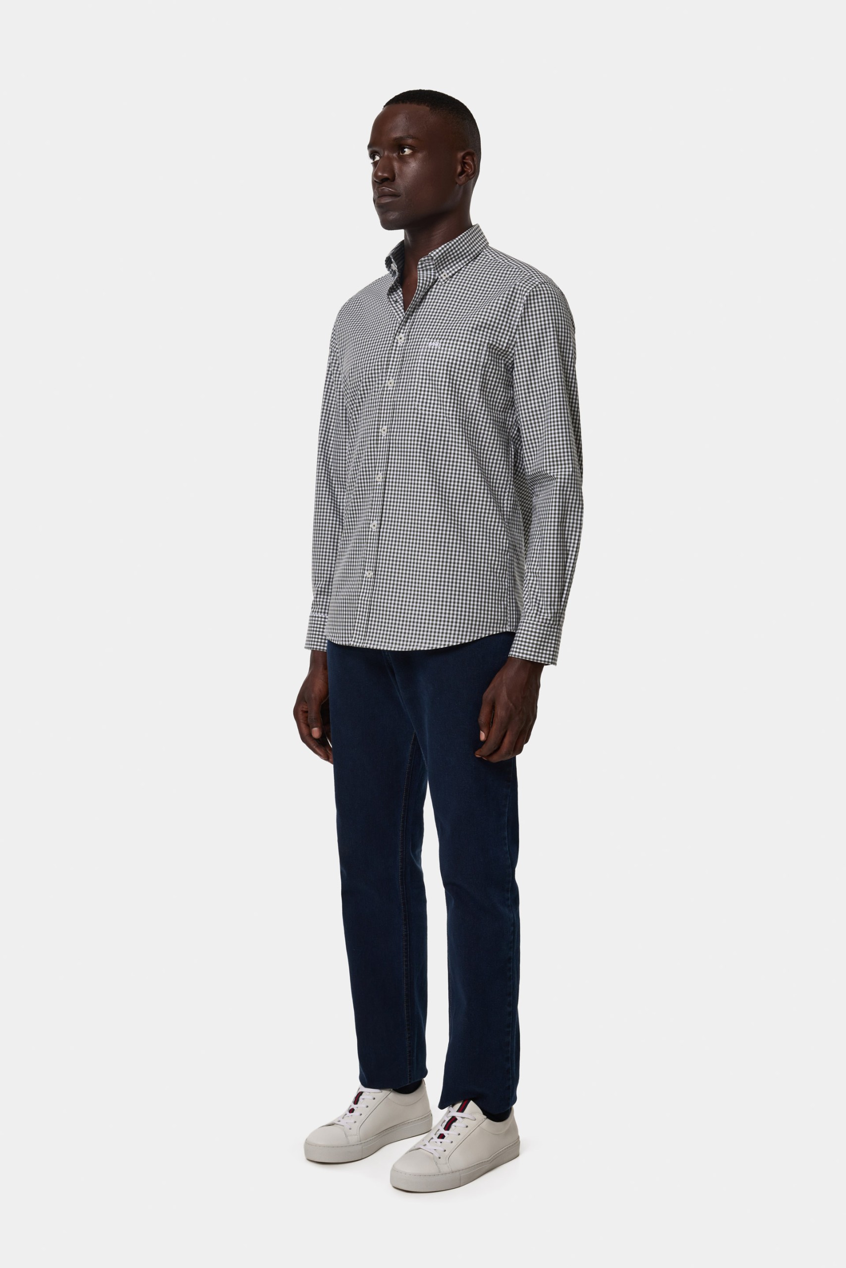 Camisa de cuadros de corte regular