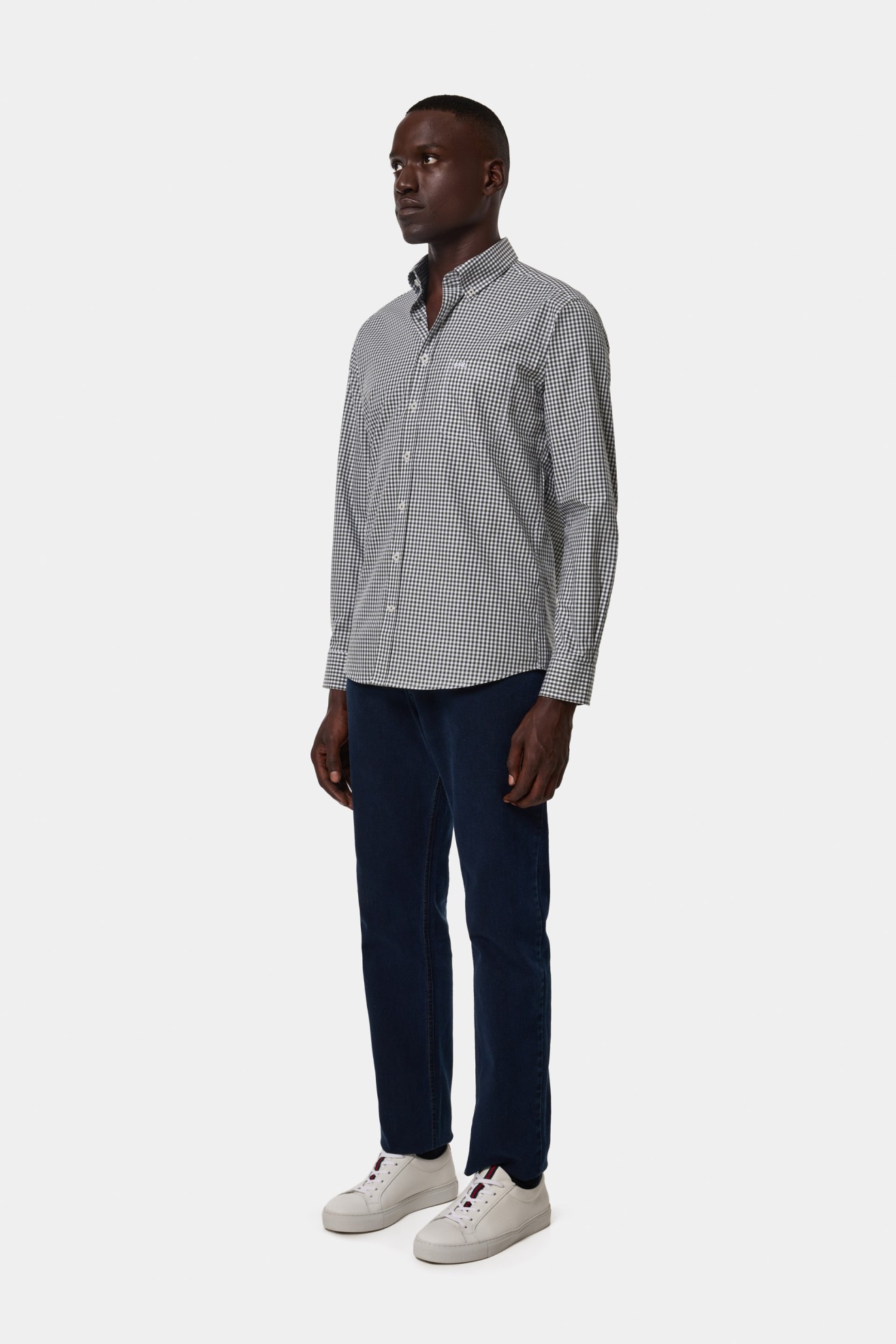 Camisa de cuadros de corte regular