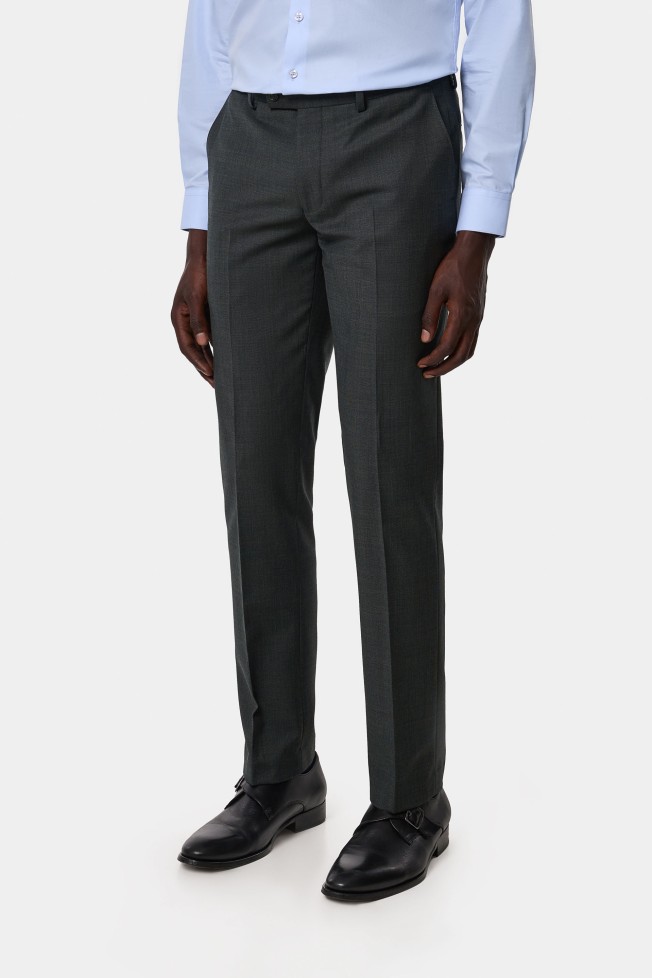 Traje clásico de corte regular en lana Traje clásico de corte regular en lana