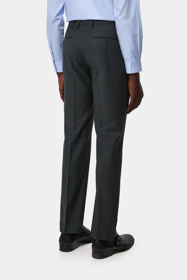 Traje clásico de corte regular en lana Traje clásico de corte regular en lana