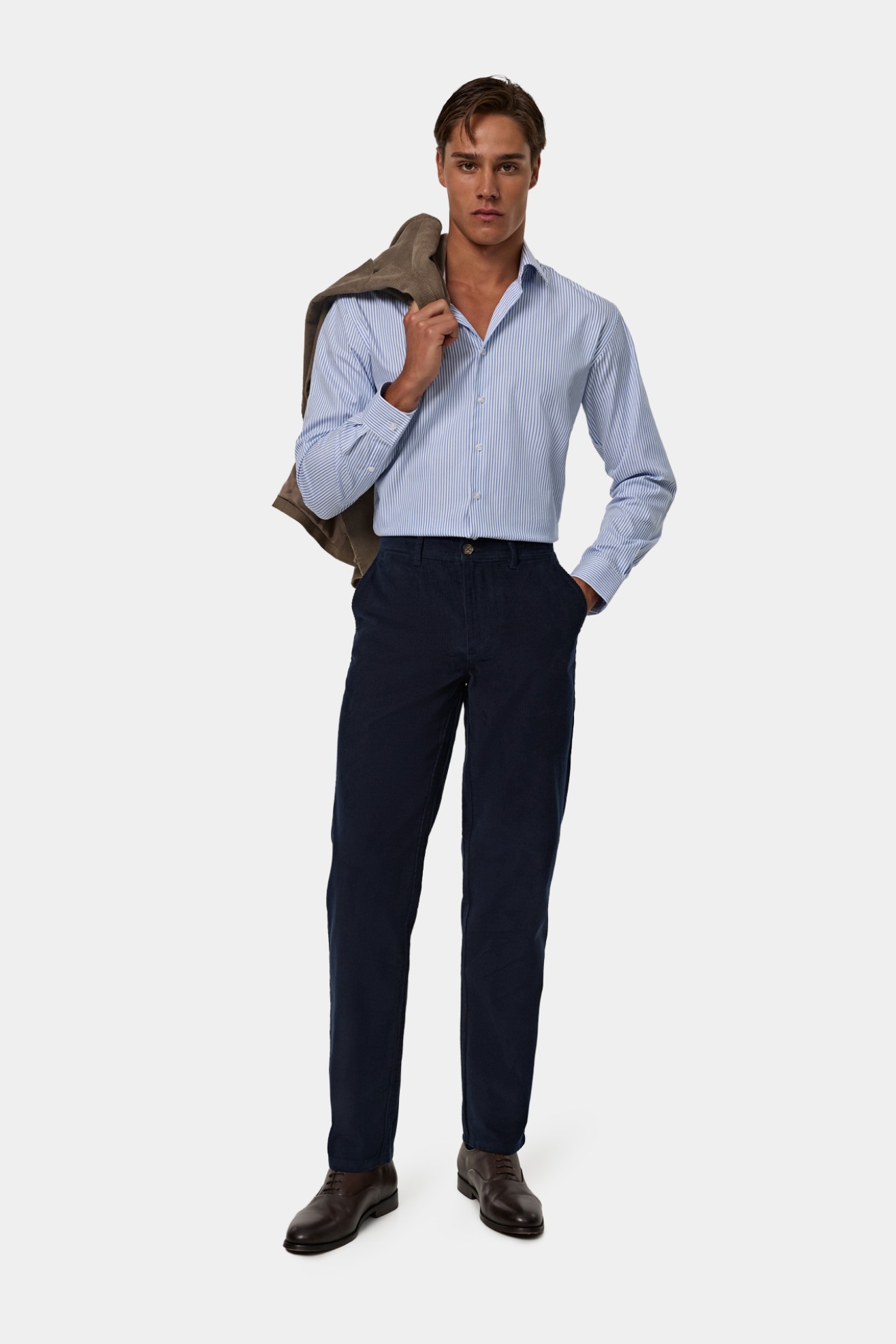 Chino bombazine regular fit