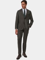 Traje clsico de corte regular en lana