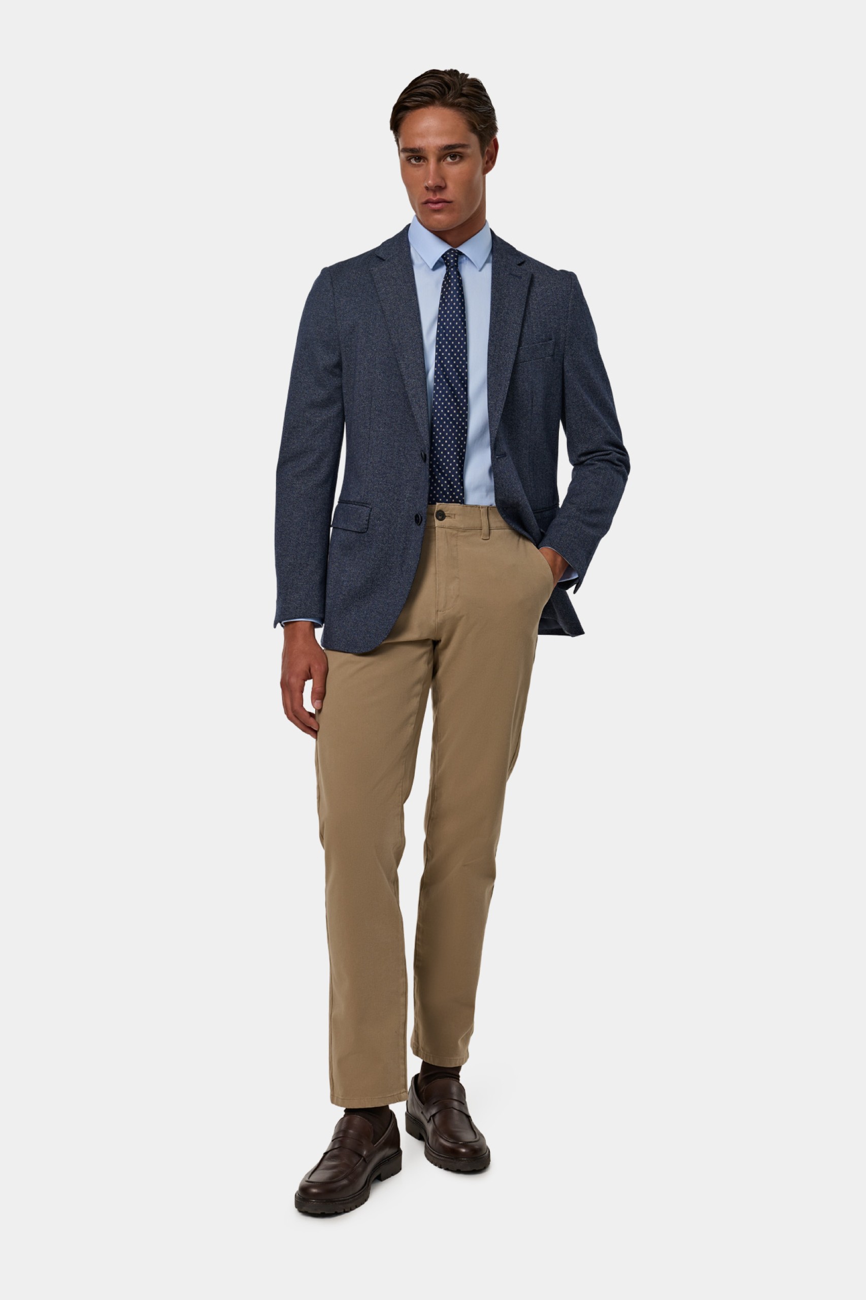 Blazer clásico de corte ajustado