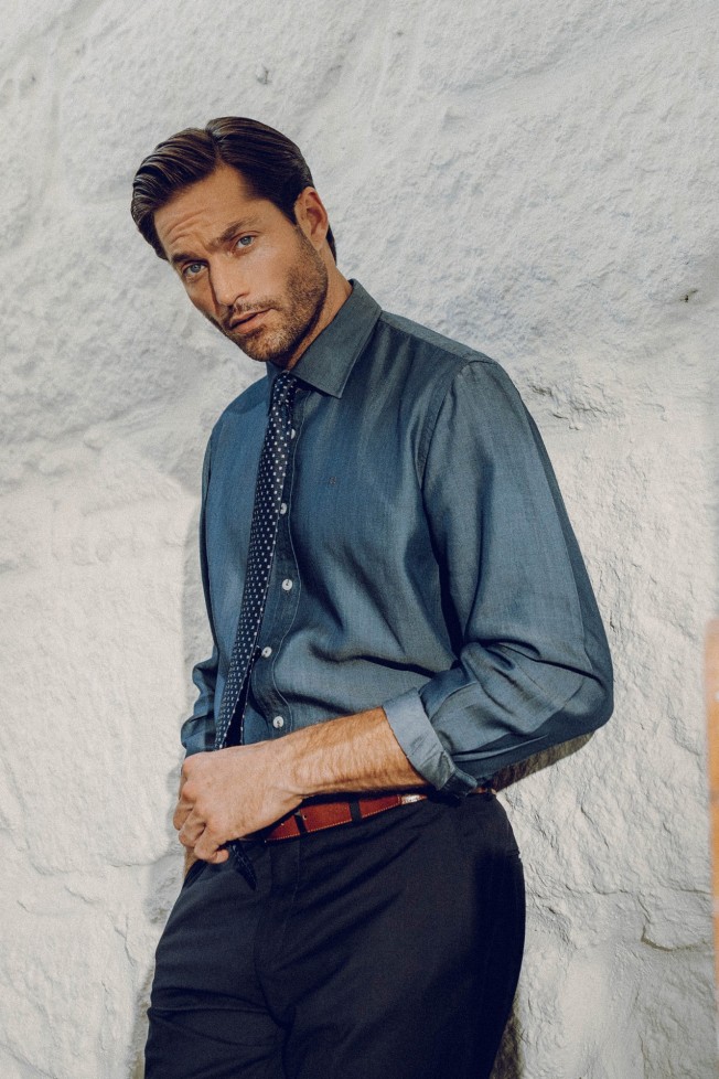 Camisa clssica regular fit