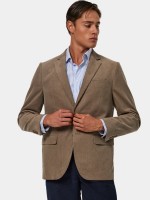Blazer em bombazine regular fit