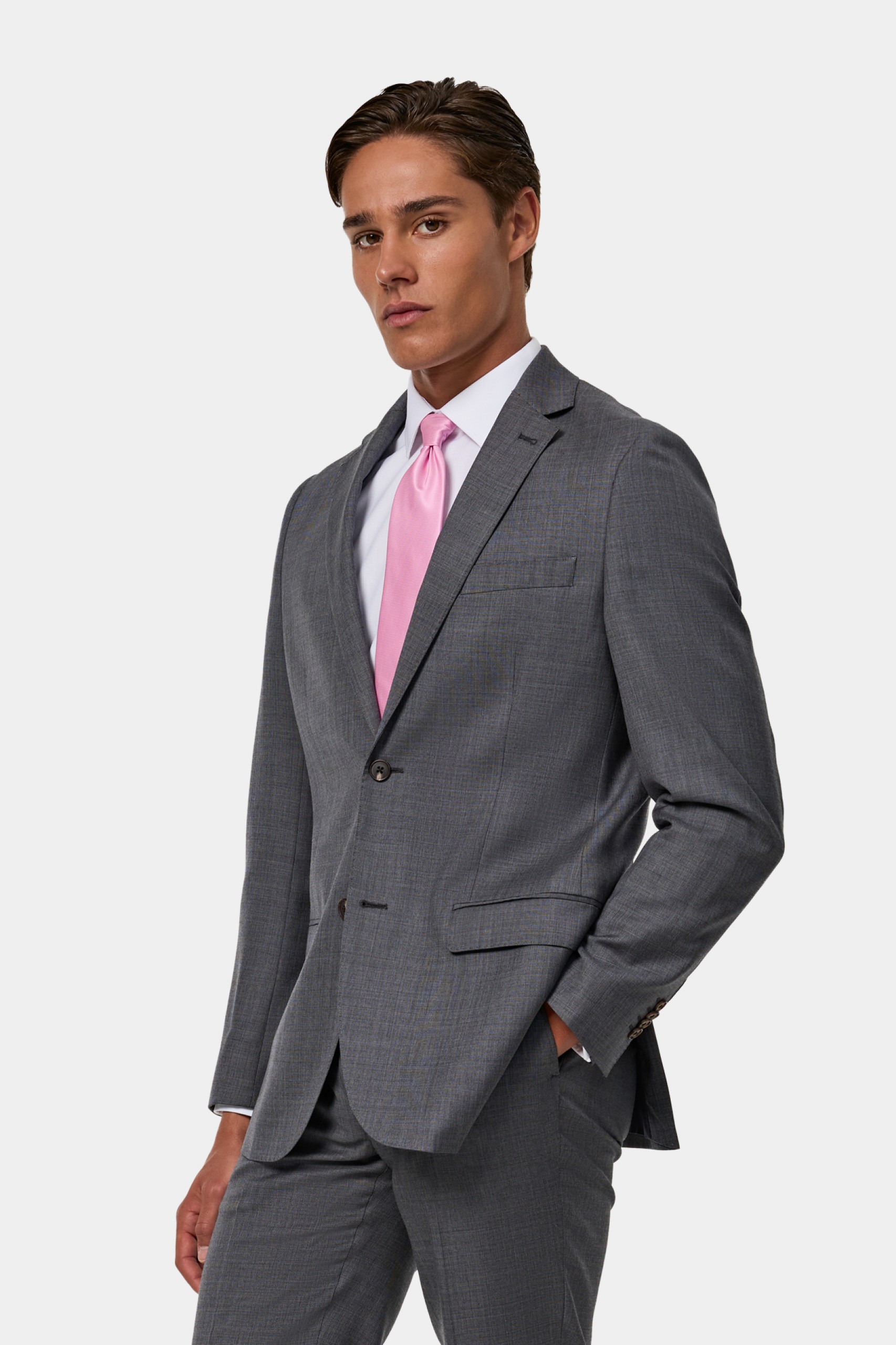 Traje clásico de corte regular en lana