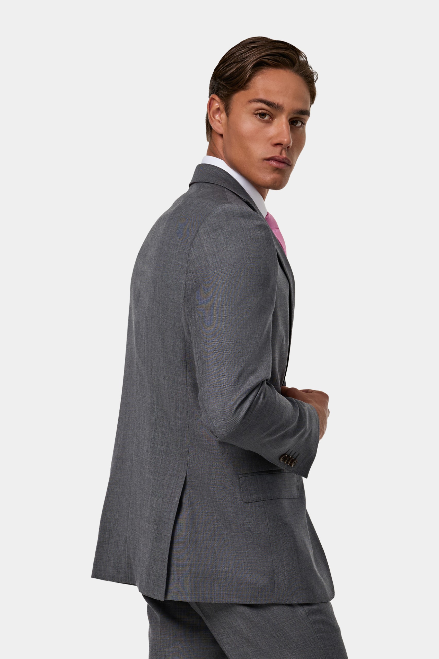 Traje clásico de corte regular en lana