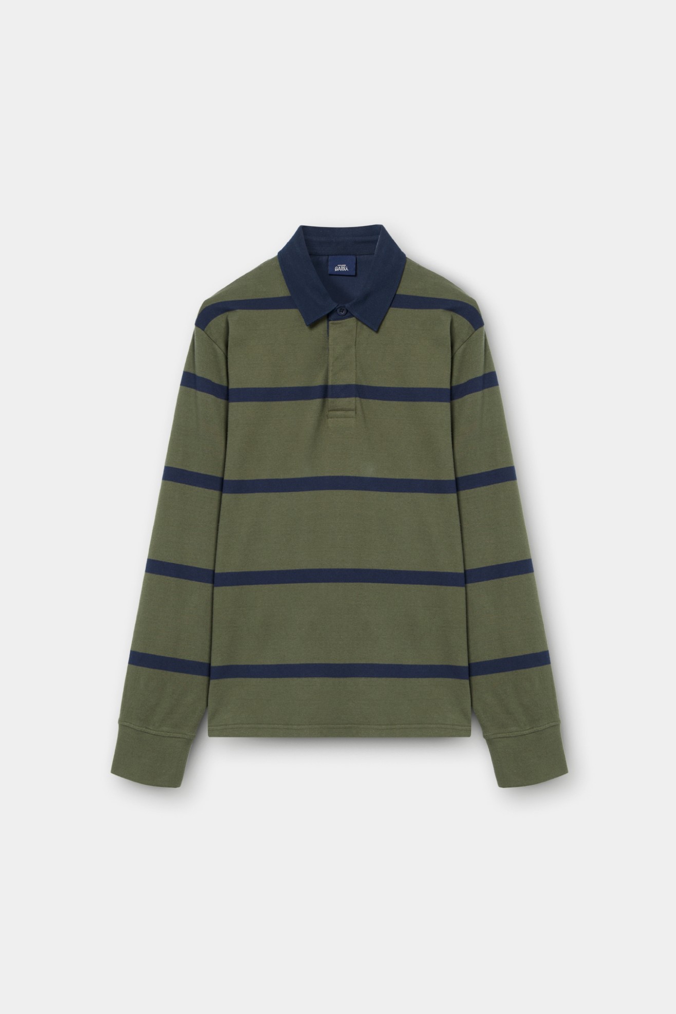 Polo de malha s riscas